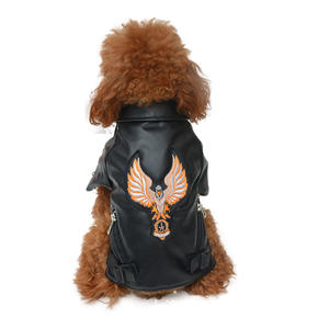 Jaqueta de Couro Luxuosa Personalizada para Cães com Zíper 2025 - Product Image 2