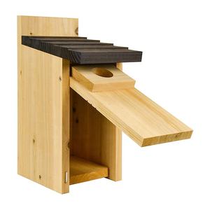 Custom Ceder Hout Blue Bird Box Bird House Houten Blauwe Vogelkooi Houten Vogelhuisje - Product Image 2