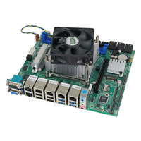 Placa Base Industrial Mini ATX C612Np OEM ODM DIY Xeon E5 V3/V4 10 Bahías NAS 6*2.5G 10*SATA LGA2011 DDR4 M.2 NVMe ECC X99
