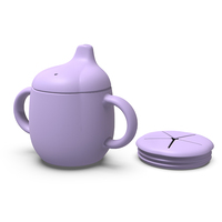 Vaisselle pour bébé OEM d'usine, cuillère et fourchette en silicone de qualité alimentaire sans BPA, assiette divisée à ventouse, bol résistant à la chaleur pour l'alimentation