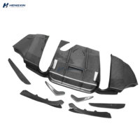 Pare-chocs arrière en fibre de carbone pour BMW F30 F35 Bodykit Diffuser