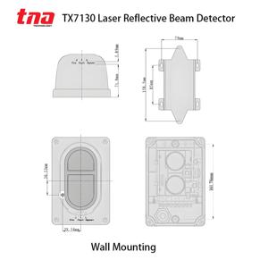 Détecteur de fumée à faisceau adressable Super Septembre LPCB EN54 pour système d'alarme incendie - Product Image 6
