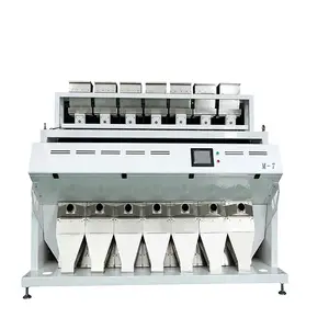Máquina clasificadora de color para máquinas clasificadoras de arroz CCD con cámara, precio