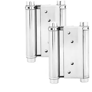 Moderne 3 mm dicke gebürsteter Nickelstahl und edelstahl-Hartschale Federtürschlüssel für Fenster im Salon-Dor-Stil