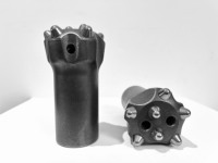 Chine usine directe nouveau foret en acier au carbone 32mm-60mm API outil de forage 50mm tête de perceuse à percussion conique utilisé forgeage acier