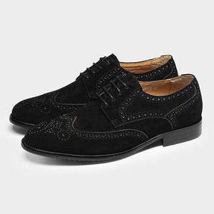 Mocasines de Cuero Vacuno Genuino con Cordones para Hombre, de Alta Calidad, en Oferta, para Oficina y Carrera Profesional, con Punta Puntiaguda, Suela de Goma, Ligeros y Transpirables - Product Image 2