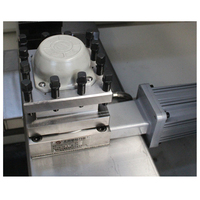 Torno CNC Mini CK0640 de 2 Ejes con Control GSK, Bancada Plana de Alta Rigidez, Recorrido de 260x240, Precisión de 0.01mm para Procesamiento de Metal