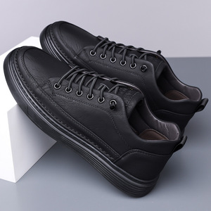 รองเท้าหนังผู้ชายชิโลวาส้นเตี้ย พื้นยาง บุนวม ใส่ทำงานได้ สวมใส่สบาย สไตล์ฤดูใบไม้ผลิและฤดูใบไม้ร่วง - Product Image 4