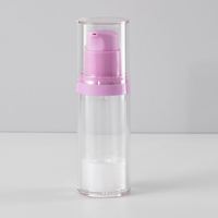 Bouteilles de sérum de pulvérisateur de pompe ABS de haute qualité de luxe 30ml 40ml 50ml sans air utilisées pour les cosmétiques et l'emballage de lotion
