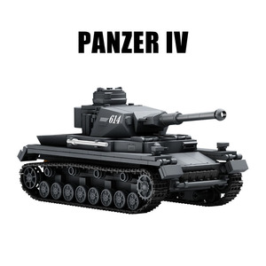 Tanque <span class=keywords><strong>Panzer</strong></span> <span class=keywords><strong>IV</strong></span>, Juguete de Bloques de Construcción DIY, Kit de Construcción Premium de ABS, Modelo de Vehículo Histórico para Niños y Entusiastas de Dioramas - Product Image 2
