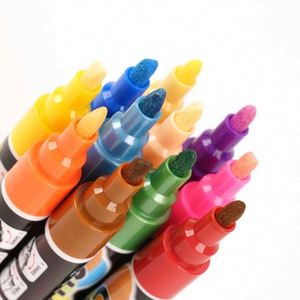 Grande réduction, 8 couleurs, marqueur à la craie liquide effaçable à sec et à l'eau OEM pour tableau noir, verre, miroir - Product Image 5