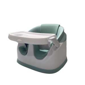 Booster compact et portable pour l'alimentation <span class=keywords><strong>de</strong></span> bébé pour le siège d'appoint <span class=keywords><strong>de</strong></span> <span class=keywords><strong>voyage</strong></span> pour tout-petits avec coussin en PU - Product Image 4
