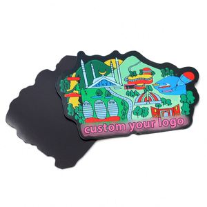 Best Selling High Quality Custom Cartoon Image Souvenir Gift Design Paper <b>Fridge</b> Magnet - Product Image 5