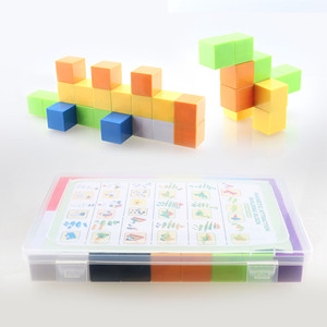 ELI TOYS Factory Juguete Educativo, Bloques de Construcción Magnéticos, Kit de Construcción 3D de <span class=keywords><strong>2</strong></span>.5cm con Bloques de Plástico para Niños - Product Image 2