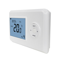 Termostato inteligente de control remoto Tuya de diseño moderno con pantalla LCD, sistemas de calefacción de suelo y piezas para calefacción de agua de apartamento