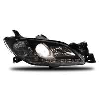 06-12 phares pour Mazda 3 ensemble de phares feux de jour à LED modifiés, ensemble de phares au xénon à double lentille