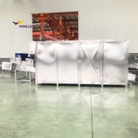 Stoomverwarmde gaasbandtransportband fruitdroogmachine voor de verwerking van mango en ananas