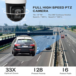 Khả năng tương thích cao <span class=keywords><strong>IP</strong></span> <span class=keywords><strong>Camera</strong></span> 5MP POE IR 150m ai tự động theo dõi ngoài trời Nhận dạng khuôn mặt có dây PTZ PoE máy ảnh - Product Image 2