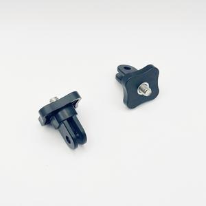 Adaptateur de trépied de haute qualité 13 mm pour GoPro et Insta360 avec tête de vis à grand trou de 5 mm, adaptateur en plastique 1/4 pouce pour perche à selfie - Product Image 3