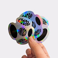 Autocollants personnalisés pour usage extérieur, autocollants adhésifs imperméables en PVC vinyle découpés à la forme, impression de logo, marque haut de gamme PT