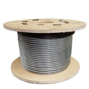 Cuerda de alambre de acero inoxidable delgada recubierta de plástico PVC de bajo precio 304/316/201 1,8mm