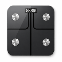 Balance connectée intelligente Bluetooth pour la composition corporelle avec affichage LED précis du IMC – Idéale pour la maison et la salle de sport