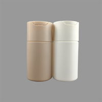 Flacon de lotion cosmétique en plastique de 100 ml, flacon en HDPE, flacon de shampooing, flacon de soin de la peau à toucher doux, flacon de lotion à presser, emballage de lotion
