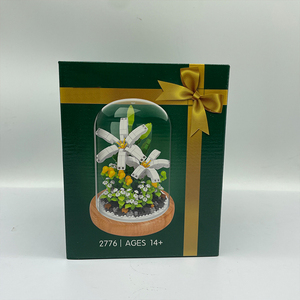 Set de Construcción de Decoración de Plantas Suculentas Compatible con Bloques de Flores para Adultos, Ramo de Ladrillos, Regalos para Niñas - Product Image 4
