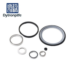 Defluorine PTFE Shaft Seals Customized For Automotive Electric Scroll Compressors Non Standard Parts <b>Engineering</b> <b>Plastics</b> - Product Image 5