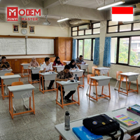 MINYI BAND Indonésie Bureau d'école, Bureau d'examen, Chaise d'école, Table et chaise de bureau, Ensemble ergonomique bureau et chaise pour étudiant
