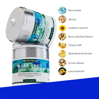 Crème Correctrice Anti-Taches au Collagène de Haute Qualité, Acide Hyaluronique, Végétalienne, Bio, Antioxydants, Éclaircissante et Hydratante pour Tous Types de Peau