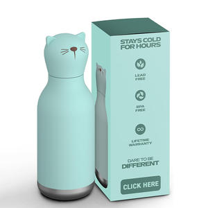 2025热卖定制儿童水瓶卡通形象保温杯儿童防窒息吸管 - Product Image 1