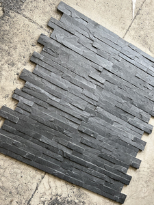 Panneaux de parement muraux décoratifs pierre de culture <span class=keywords><strong>ardoise</strong></span> <span class=keywords><strong>noire</strong></span> <span class=keywords><strong>ardoise</strong></span> gris foncé - Product Image 3