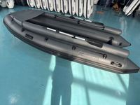 Bateau pneumatique à moteur jet de 3,8 m, capacité 6 personnes, haute vitesse pour divertissement extérieur, fournisseur en gros de Chine