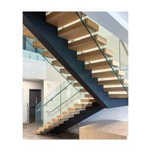 <span class=keywords><strong>Escalier</strong></span> industriel à monopoutre en acier <span class=keywords><strong>brut</strong></span> avec marches perforées et monte-<span class=keywords><strong>escalier</strong></span> ouvert pour entrepôt et loft - Product Image 5