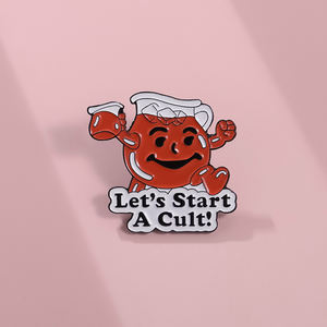 ให้เริ่มต้นลัทธิเข็มเคลือบเรียกปีศาจเข็มกลัดปกกระเป๋าเป้สะพายหลังป้ายของขวัญเครื่องประดับสำหรับเพื่อน - Product Image 4