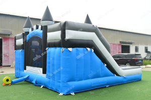 <span class=keywords><strong>2025</strong></span> cho trẻ em thương mại PVC nhảy Bouncer khô trượt <span class=keywords><strong>Inflatable</strong></span> phim hoạt hình con số trượt đôi - Product Image 4