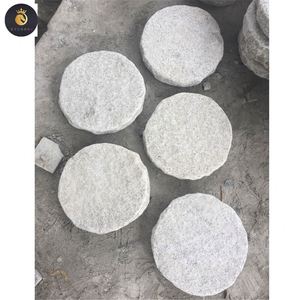 Pierre <span class=keywords><strong>de</strong></span> pavé ronde en granit gris - Product Image 2