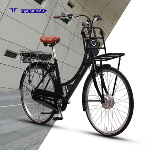 Vélo cargo électrique néerlandais TXED <span class=keywords><strong>Amsterdam</strong></span> Cargo, nouveau design, batterie lithium intégrée 36V 250W, Ebike - Product Image 1