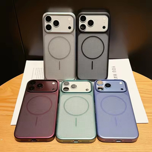 Ultra <b>Thin</b> PC Matte Magnetic Mobile Phone Cases for iPhone 18 15 16 17 Pro Max Wireless Charging Protective Hard Cover - Product Image 6