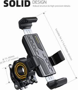 <span class=keywords><strong>Support</strong></span> de téléphone pour vélo Lamicall BP06 en ABS, réglable en hauteur, protection complète, <span class=keywords><strong>support</strong></span> de téléphone pour vélo, <span class=keywords><strong>support</strong></span> de téléphone pour guidon de vélo - Product Image 5