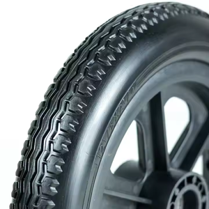 फैक्टरी बिक्री <span class=keywords><strong>12</strong></span> 1/2x2 बच्चों 1/4 साइकिल व्हीलबारो टायर प्लास्टिक के साथ pu फोम व्हील - Product Image 4