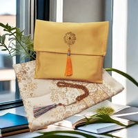 Usine musulman islamique avec sac Portable léger voyage coran tapis de prière épais voyage pochette de poche