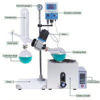 1 2 5l evaporador rotatorio rotavapor laboratorio máquina de destilación de aceite esencial evaporador rotatorio rotovap
