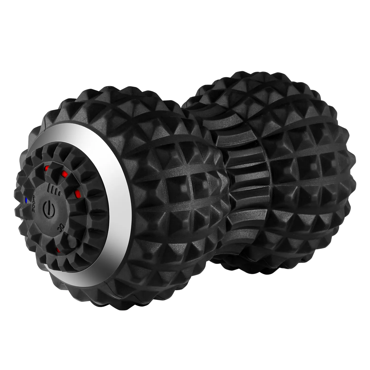 Electric Vibrating Rechargeable Foam Roller Deep Tissue Recovery Training PVC Yoga Massage contoured vibrating ball