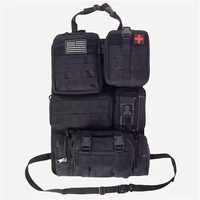 Sac de rangement tactique pour organisateur de panneau Molle avec 5 pochettes Molle détachables