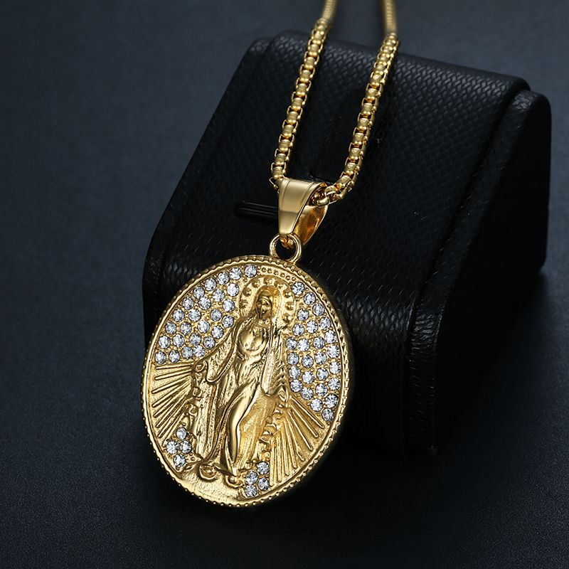 Colgante único de oro