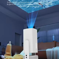 Projecteur K2 1080P MAX 4K Android 11 1 Go 8 Go avec batterie, autofocus et correction trapézoïdale pour l'extérieur