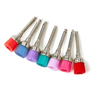 Brosse à prophylaxie dentaire de haute qualité loquet coloré prophylaxie dentaire brosses de polissage brosse de polissage de laboratoire dentaire - Product Image 4