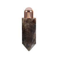 HZ Wholesale Masseur multifonctionnel en cristal naturel, Rouleau de massage en jade, Pilier de massage énergétique, Gua Sha